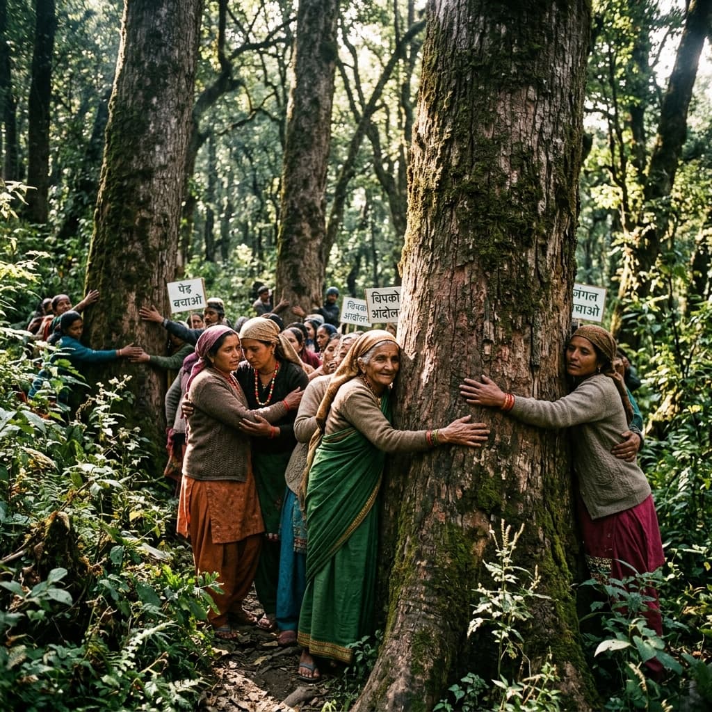 Uttarakhand Highway Tree Felling Protests